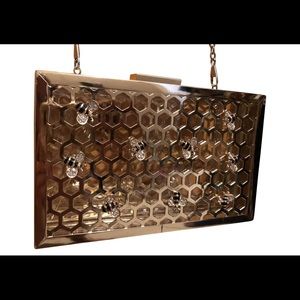 Skinnydip London, Gold Chrome Clutch
